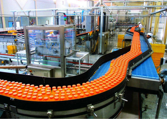 चीन फलों का रस पेय उत्पादन लाइन पैकिंग कन्वेयर सिस्टम उच्च क्षमता आपूर्तिकर्ता