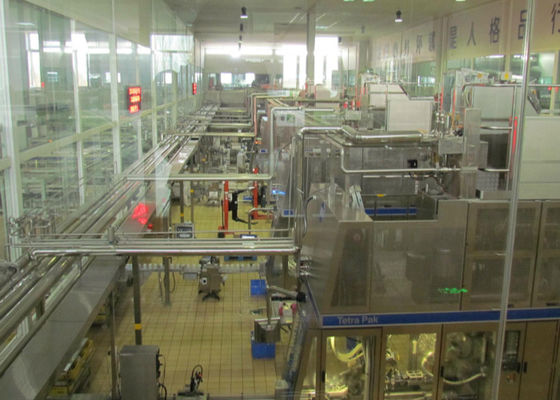 चीन स्वचालित डेयरी दूध उत्पादन लाइन पैकिंग कन्वेयर सिस्टम आपूर्तिकर्ता