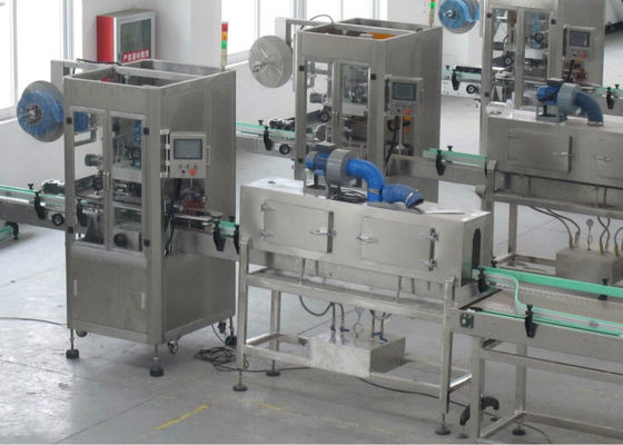 चीन बोतलों / जार स्वचालित पैकेजिंग मशीन, गर्मी हटना आस्तीन लेबलिंग मशीन आपूर्तिकर्ता